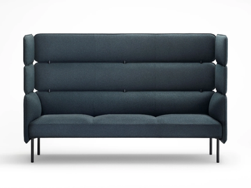 ADAPT - High-back fabric sofa by Ross Gardam