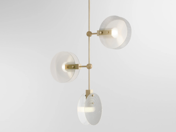 NEBULAE 13 - LED glass pendant lamp by Ross Gardam