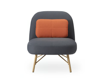 ELBA - Fabric easy chair by ROSSIN
