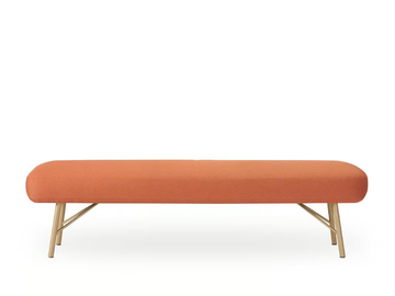 ELBA - Upholstered fabric bench by ROSSIN