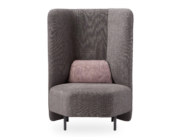PICCO - Acrylic armchair high-back by ROSSIN