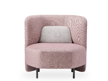 PICCO - Acrylic armchair with armrests by ROSSIN