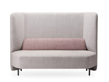 PICCO - Acrylic small sofa high-back by ROSSIN