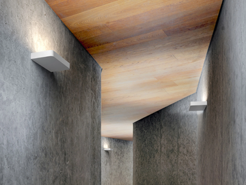 ANTARES - LED aluminium wall lamp by Rotaliana