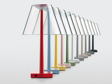 DINA+ - LED cordless table lamp by Rotaliana