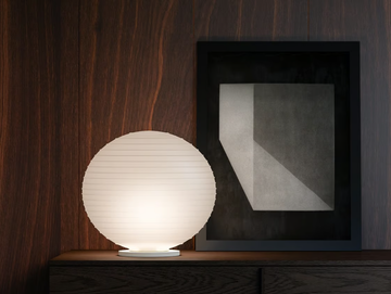FLOW GLASS - LED blown glass table lamp with dimmer by Rotaliana