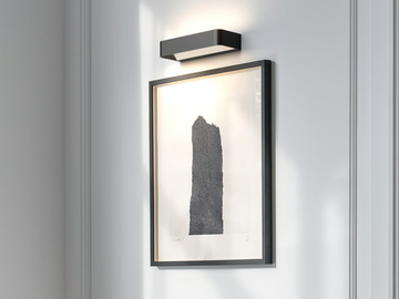 FRAME - LED extruded aluminium wall light by Rotaliana