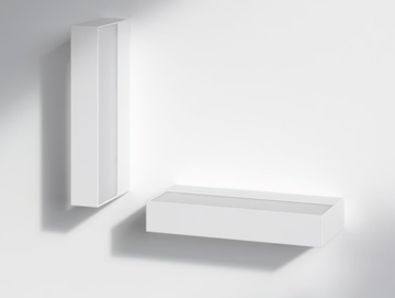 INOUT - LED aluminium wall light by Rotaliana