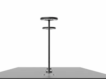SOL - LED metal table lamp by Rotaliana