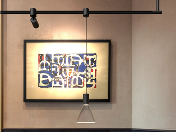 SOUVLAKI - LED metal track-Light by Rotaliana