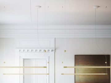 SQUIGGLE - LED aluminium pendant lamp by Rotaliana