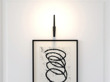 TICK - LED aluminium wall light by Rotaliana