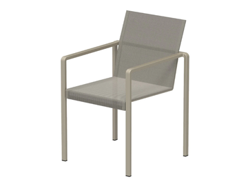 ALURA - Batyline® garden chair with armrests by Royal Botania