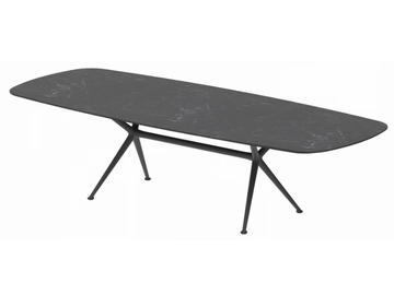 EXES - Rectangular ceramic garden table by Royal Botania