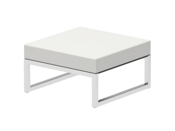 NINIX LOUNGE - Square Batyline® garden footstool by Royal Botania