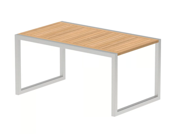 NINIX - Rectangular teak garden table by Royal Botania
