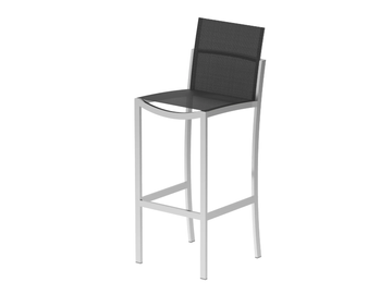 O-ZON - High Batyline® stool with footrest by Royal Botania