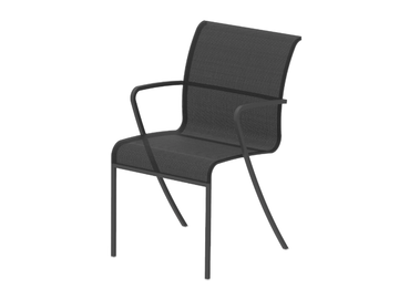 QT - Garden chair with armrests by Royal Botania