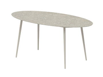 STYLETTO - Oval ceramic high table by Royal Botania