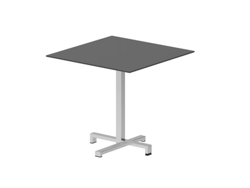 TABOELA - Folding ceramic garden table with 4-star base by Royal Botania
