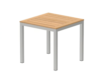 TABOELA - Square teak garden table by Royal Botania