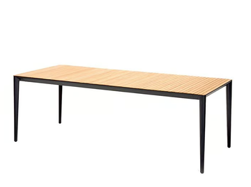 U-NITE - Rectangular teak garden table by Royal Botania