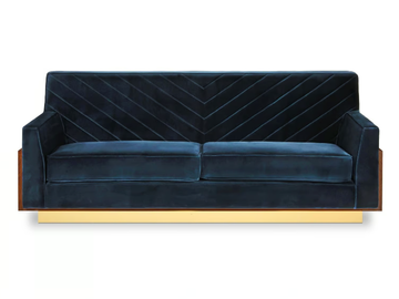 AFONSO - 3 seater velvet sofa by ROYAL STRANGER