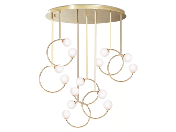 GABY'S DREAM - Brass pendant lamp by ROYAL STRANGER