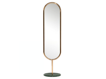 MARSHMALLOW - Freestanding oval mirror by ROYAL STRANGER