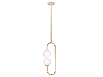 OLIVIA - Brass pendant lamp by ROYAL STRANGER