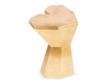 QUEEN HEART - Wooden high side table by ROYAL STRANGER