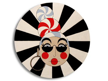 VICTORIA - Round wool rug by ROYAL STRANGER