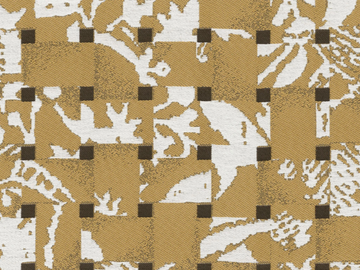 PINA COLADA - Outdoor fabric with graphic pattern by Rubelli