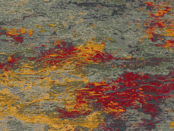 SECOND FIRING 1 - Jacquard eco-Nylon and cotton fabric by Rubelli