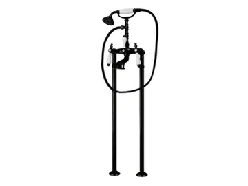 CLASSIC REVOLUTION - PRAGA - F7500CTCE - Floor standing external bathtub set with hand shower by Rubinetteria Giulini