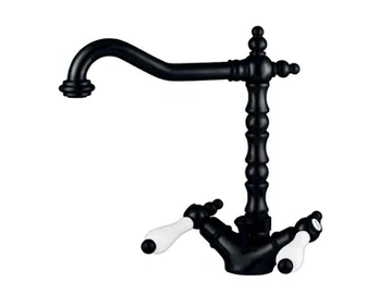 CLASSIC REVOLUTION - PRAGA - FS7556ACE - Washbasin mixer with adjustable spout with flexible hose by Rubinetteria Giulini