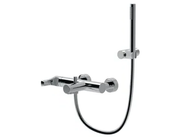 EGO - F5701 - External single handle bathtub mixer with hand shower by Rubinetteria Giulini