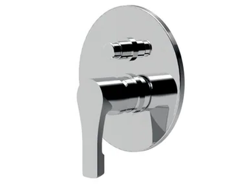 EGO - F5762BX-EP - External shower tap with plate by Rubinetteria Giulini