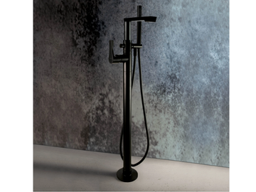 EGO - F5792 - Floor standing bathtub mixer with hand shower by Rubinetteria Giulini