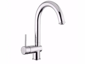 FUTURO - F6527A - Countertop single handle washbasin mixer with adjustable spout by Rubinetteria Giulini
