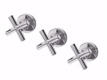 G3 - F7615W2 - 3 hole shower tap with diverter by Rubinetteria Giulini