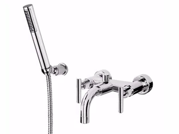 G4 - F7701 - Wall-mounted bathtub tap with hand shower by Rubinetteria Giulini