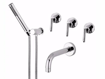 G4 - F7703 - Wall-mounted bathtub tap with hand shower by Rubinetteria Giulini