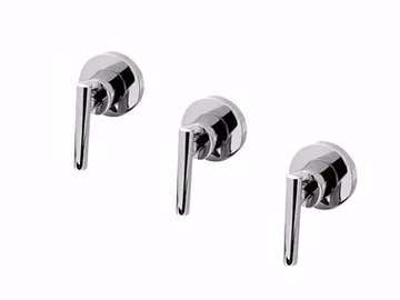 G4 - F7715W2 - 3 hole shower tap with diverter by Rubinetteria Giulini