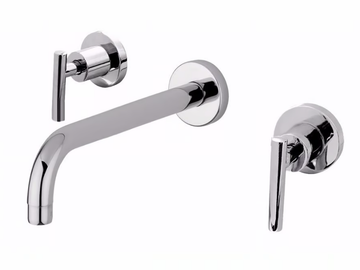 G4 - F7720 - 3 hole wall-mounted washbasin tap without waste by Rubinetteria Giulini