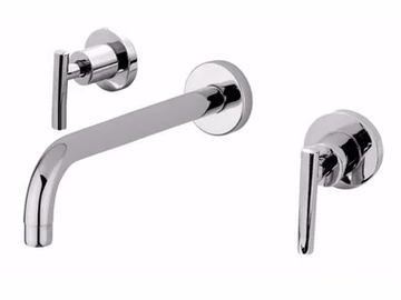 G4 - F7723 - 3 hole wall-mounted washbasin tap by Rubinetteria Giulini
