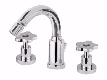 GIÒ CRYSTAL - GIÒ - F3645A/S - 3 hole bidet tap with swivel spout by Rubinetteria Giulini