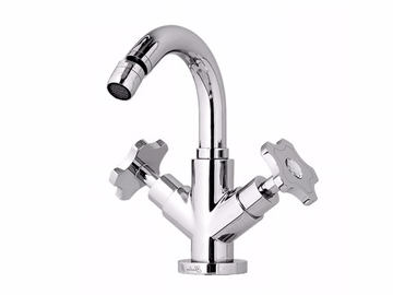GIÒ CRYSTAL - GIÒ - F3659A/S - Countertop bidet tap with swivel spout by Rubinetteria Giulini
