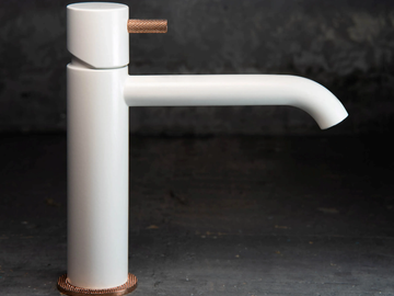 MY FUTURE - 5905A - Single handle chromed brass washbasin mixer by Rubinetteria Giulini