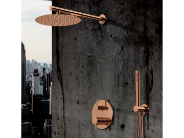 MY FUTURE - 5967 - Recessed stainless steel shower set by Rubinetteria Giulini
